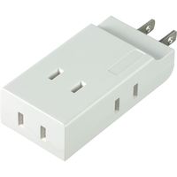 朝日電器 コンパクトタップ4個口 A-CT004B(W) 1個