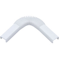 朝日電器 モールフレキ1号 MJ-1H(W) 1個