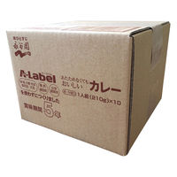 永谷園 A-Labelあたためなくてもおいしいカレー5年保存 甘口 10食入×3個