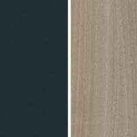 オカムラ プロステージクレスト ソフトクローズタイプ 幅390×奥行580×高さ640mm PWミディアム/ブラック DT31CC ZE84 1台（直送品）