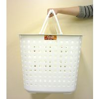 アスベル グレディーランドリーバスケットL ホワイト 4950672654017 3個