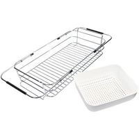 アスベル Nポゼ スライド式水切り（ザル付） 4974908551598（直送品）