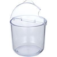 三宝産業 UK 丸キッチンポット/割蓋付14cm 09072054 1個