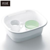 アスベル Nポゼ洗桶(角型) 4950672653577 1セット(5個)（直送品）