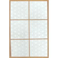 大直 日本の伝統障子紙 麻の葉 白 2枚分 NA-1 1セット（直送品）