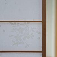 大直 プラスチック障子紙 桜 1枚分 60470006
