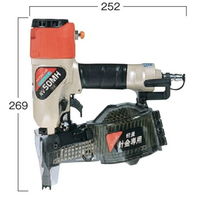 工機ホールディングス ロール釘打機 ケース付 NV50AH（直送品）