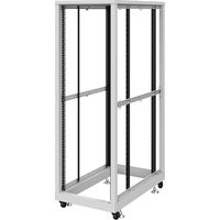 サンワサプライ 19インチサーバーラック パネル無（36U） 幅600×奥行1000×高さ1820mm Lグレー CP-SVN3610NPGYN 1台（直送品）