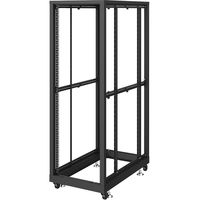 サンワサプライ 19インチサーバーラック パネル無（36U） 幅600×奥行1000×高さ1820mm ブラック CP-SVN3610NPBKN 1台（直送品）