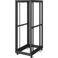 サンワサプライ 19インチサーバーラック パネルなし（36U） 幅600×奥行900×高さ1820mm ブラック CP-SVN3690NPBKN 1台（直送品）