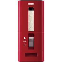 アスベル S計量米びつ12kg レッド 7528（直送品）