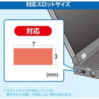 サンワサプライ 超小型シリンダセキュリティ SL-80 1個（直送品）