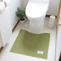 パリーパリーヴィンテージ ふけるトイレマット グリーン T34203 2枚 サンベルム（直送品）