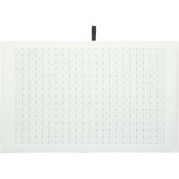 サンベルム 銀の抗菌水切りマット キリコ ライトグリーン 1セット(3枚) K61934（直送品）