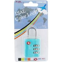 TTC TSA3桁ダイヤルカラーロックTL-05T ブルー 299745 1個