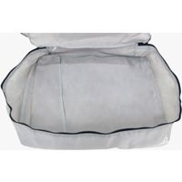 TTC トラベル・クローズケース L グレー×ネイビー 295013 1個