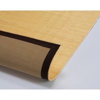 天然籐表皮バスマット 幅350mm 奥行500mm（直送品）