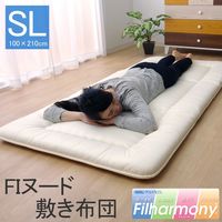 イケヒコ・コーポレーション FIヌード 敷き 100×210cm 6676419 1枚
