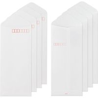 デザインフィル きれいな宛名が書ける封筒 縦 お礼状用 20529006 1セット(8枚入×3パック)