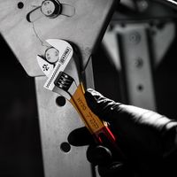 角利産業 A.T.FIELD ワイドモンキレンチ 200mm 2号機モデル エヴァンゲリオン ATF-302（直送品）