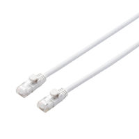 エレコム やわらかLANケーブル/CAT6A/2m/ホワイト LD-GPAY/WH2 1個（直送品）
