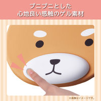 エレコム マウスパッド/リストレスト付/アニマル/イヌ MP-AN01DOG 1個