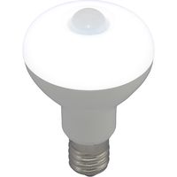 オーム電機 LED電球 レフランプ形 E17 40形相当 人感・明暗センサー付 昼光色 LDR4D-W/S-E17 9 1個