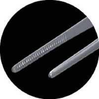 トラスコ中山　TRUSCO　ステンレス製ピンセット　150mm　直ギザ付　TSP23　1セット（3本）　270-9015