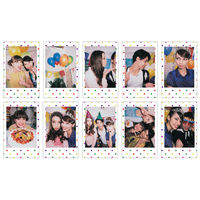 富士フイルム チェキ専用フィルム 絵柄入りフレームタイプ（キャンディポップ INSTAX MINI CANDYPOP WW 1 1パック（10枚入）