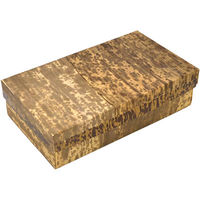 松本 ハイブリッド竹皮BOX蓋セット MXH-8H 200セット（直送品）