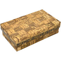 松本 ハイブリッド竹皮編BOX蓋セット TXH-8H 200セット（直送品）