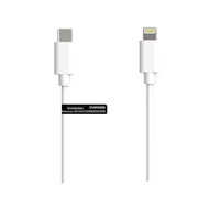 Vodaview　C-ライトニングケーブル　USB(C)[オス]-Lightning[オス]1.5m　ECO(エコ)ケーブル　VV-UCLN015-W