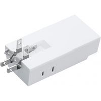 海外でも日本でも使えるUSB充電器 3AC+1USB +1typeC4.8A VF48A3AC1C ヤザワコーポレーション（直送品）