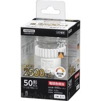 ヤザワコーポレーション 調光対応光漏れタイプ ハロゲン形LED電球50W形 LDR4LME11DH 1個