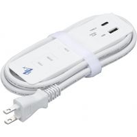 海外でも日本でも使える急速充電タップ 3AC+1USB+1TypeC 3.4A 1m VFC34A3AC1C ヤザワコーポレーション（直送品）