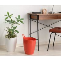 イノマタ化学 ゴミ箱 ライズ 9L レッド 3419 3個（直送品）