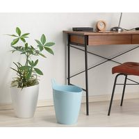 イノマタ化学 ゴミ箱 ライズ 9L ライトブルー 3419 3個（直送品）