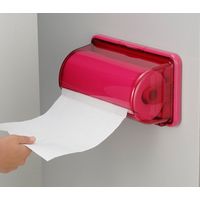 イノマタ化学 キッチンペーパーホルダー（マグネット・吸盤付き） ピンク 342 2個（直送品）