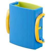 イノマタ化学 紙パックジュースホルダー 1セット(20個) ブルー 1128（直送品）