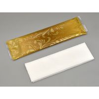 高級レーヨンエンボスおしぼり ダマスク RE70H1830B001 1包：800枚（100×8） 日本ラインファースト（直送品）