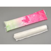 高級レーヨンエンボスおしぼり 舞 RE70M2630B007 1包：480本（60×8） 日本ラインファースト（直送品）