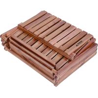 キャプテンスタッグ CSクラシックス 木製3段エントランスラック520 UP-2639（直送品）