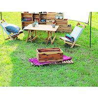 キャプテンスタッグ CSクラシックス 木製ボックス 520 UP-2001（直送品）