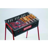 キャプテンスタッグ 串焼き&焼き過ぎ防止アミ 300×145mm UG-2016 1個