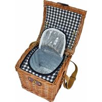 キャプテンスタッグ ピクニックバスケット 保冷タイプ UT-1012（直送品）