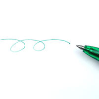 フリクションボールノック　0.5mm　緑　消せるボールペン　5本　LFBK-23EF-G　パイロット