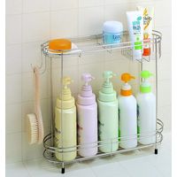 伸晃 ステンレスバスカウンター2段 FS-514（直送品）