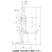 コンバム 継手付固定式金具付パッド PNTKー131ーN 1セット(2個)（直送品）