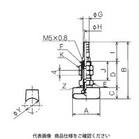 コンバム 継手付固定式金具付パッド PRTKー12.5ー23ーN 1セット(2個)（直送品）
