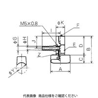 コンバム 継手付固定式金具付パッド PRYK-12.5-23-N 1セット（2個）（直送品）